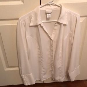 White blouse by Fashion Bug xl